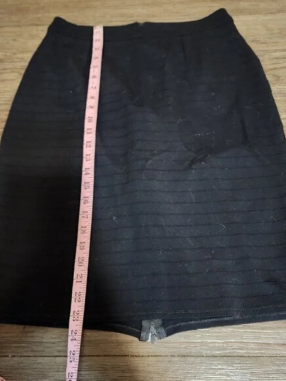* Halogen Black Pencil Skirt Size 8 Career Office Wear As Is